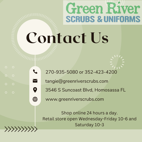 Green River Scrubs and Uniforms - Contact Us